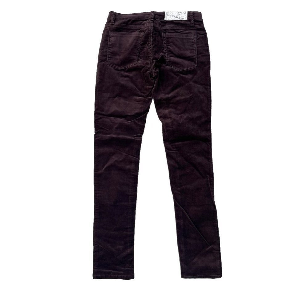 BLANKNYC Womens Brown Skinny Corduroy Pants Size 30 Stretch 5 Pocket Classic - Picture 2 of 15